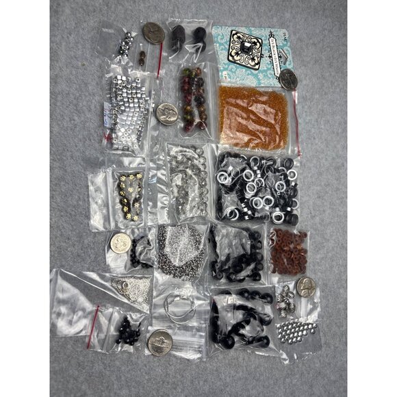 Assorted Bead & Findings Craft Kit for Jewelry Making - Picture 1 of 8